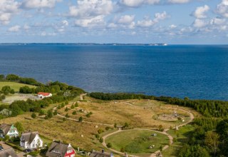 Kurpark Glowe mit Rundweg und Skulpturen, &copy; Oliver Schmidt