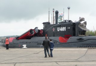 U-Boot im Hafen Peenemünde // © Sabrina Wittkopf-Schade U-Boot im Hafen Peenemünde // © Sabrina Wittkopf-Schade