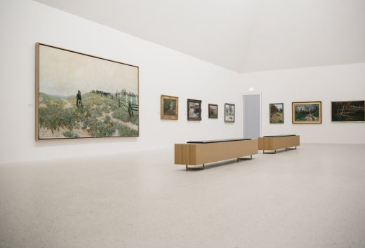 Ausstellung im Museum Ahrenshoop // © MV-T/Roth Ausstellung im Museum Ahrenshoop // © MV-T/Roth