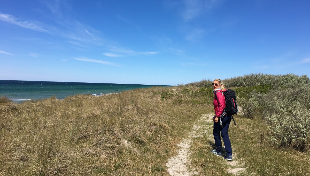 Wanderung auf dem Deich, © Annett Liskewitsch Wanderung auf dem Deich, © Annett Liskewitsch