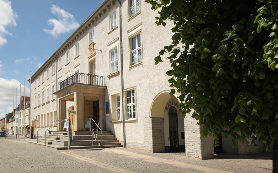 das Anklamer Rathaus am Markt // &copy; Photo-Atelier Th. Wiencke
