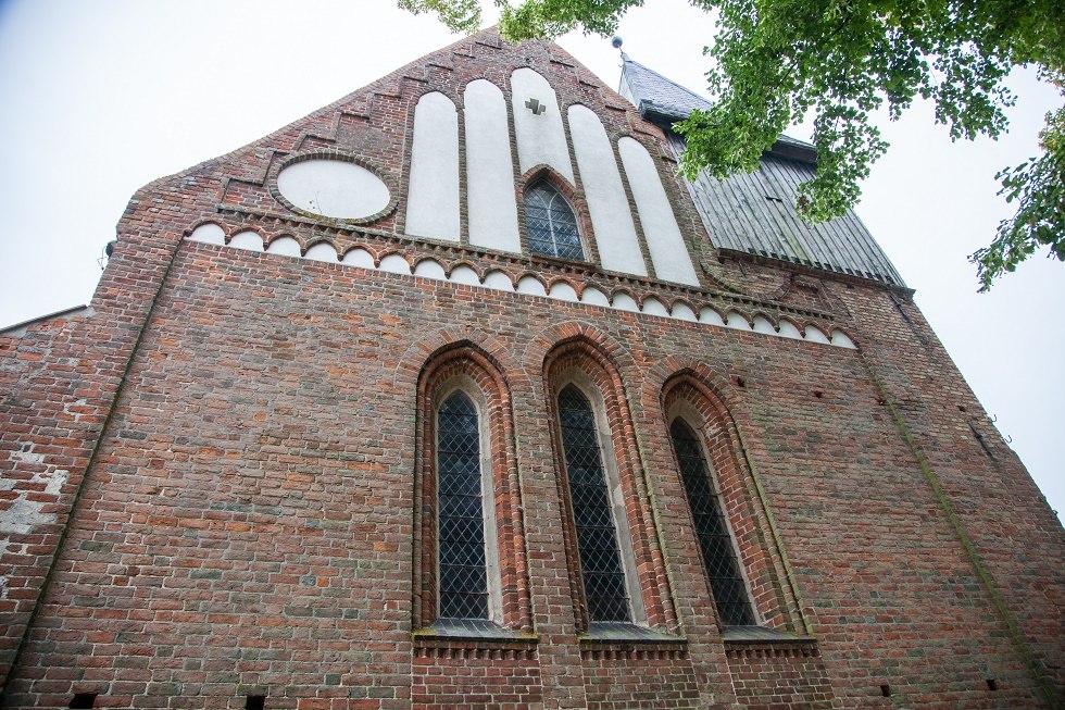 het bovenste deel van de puntgevel // &copy; Frank Burger