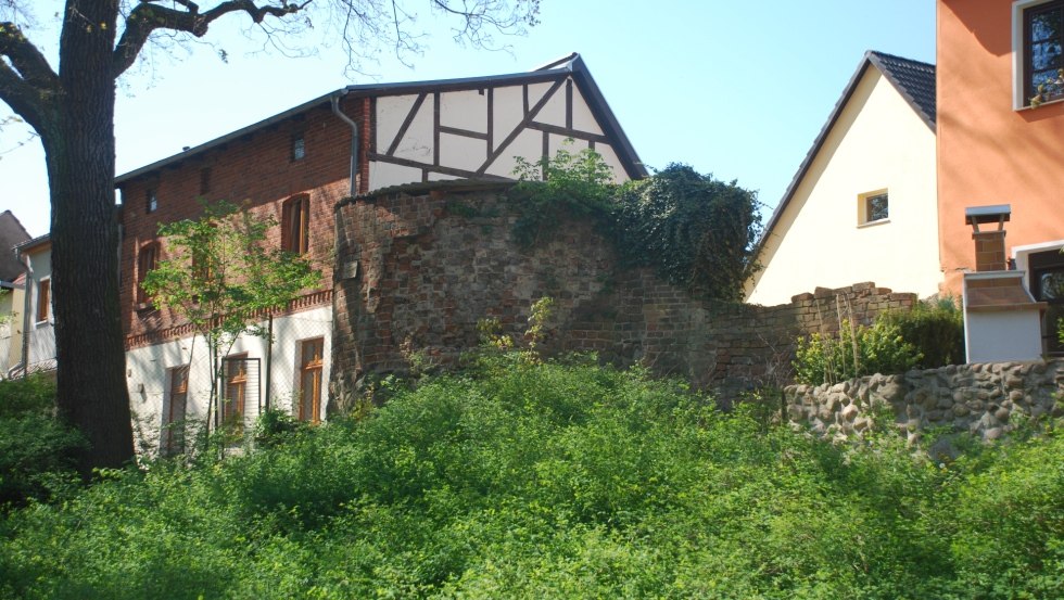 Reste der mittelalterlichen Stadtmauer von Parchim, &copy; Stadt Parchim