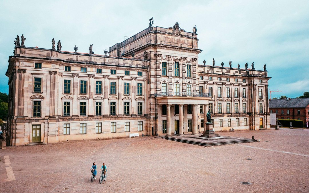 Luftbild vom Schloss Ludwigslust // &copy; MV-T/Friedrich