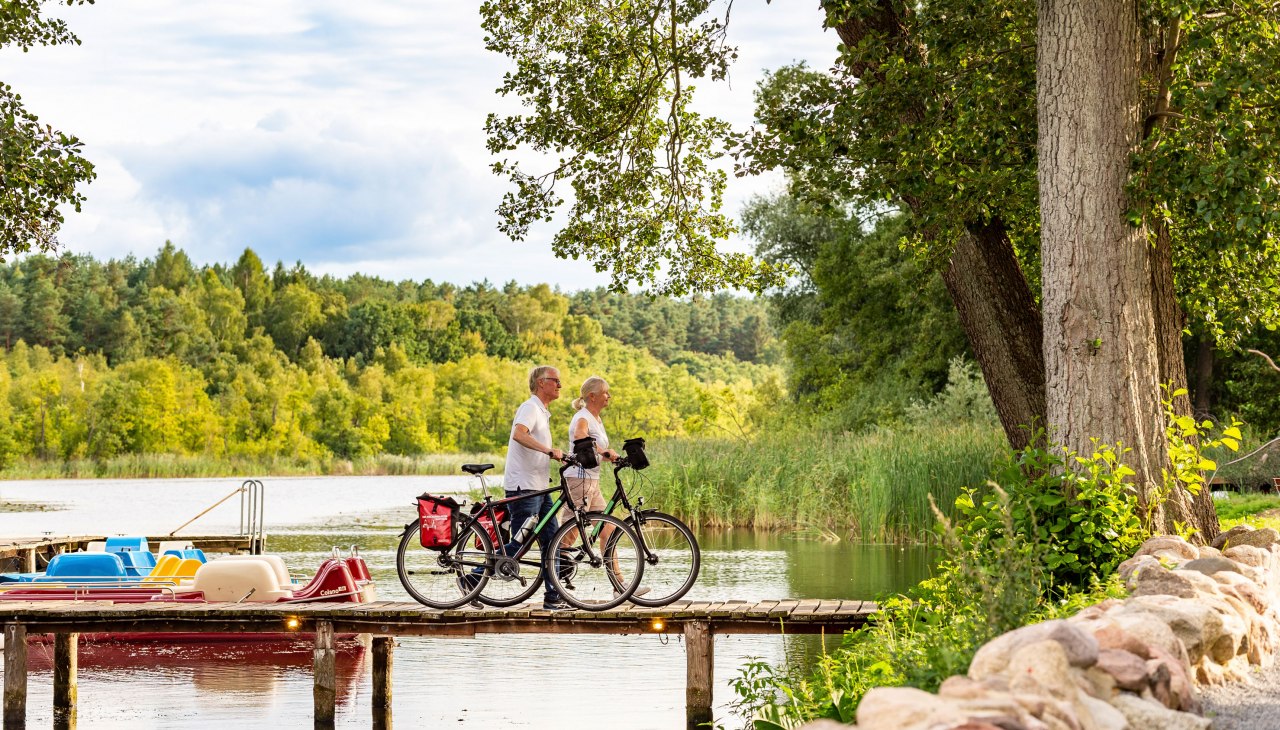 Radtouren mit Gepäcktransport, © Mecklenburger Radtour