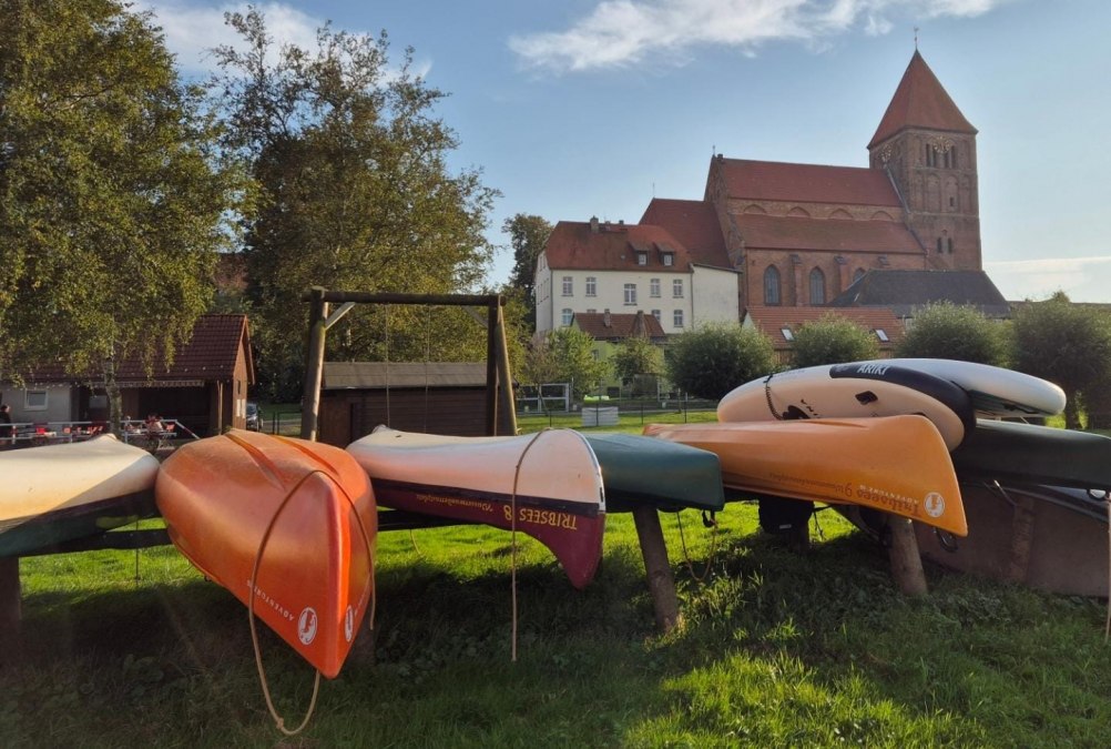 Am Kanuverleih Tribsees, &copy; Sandro Segeth