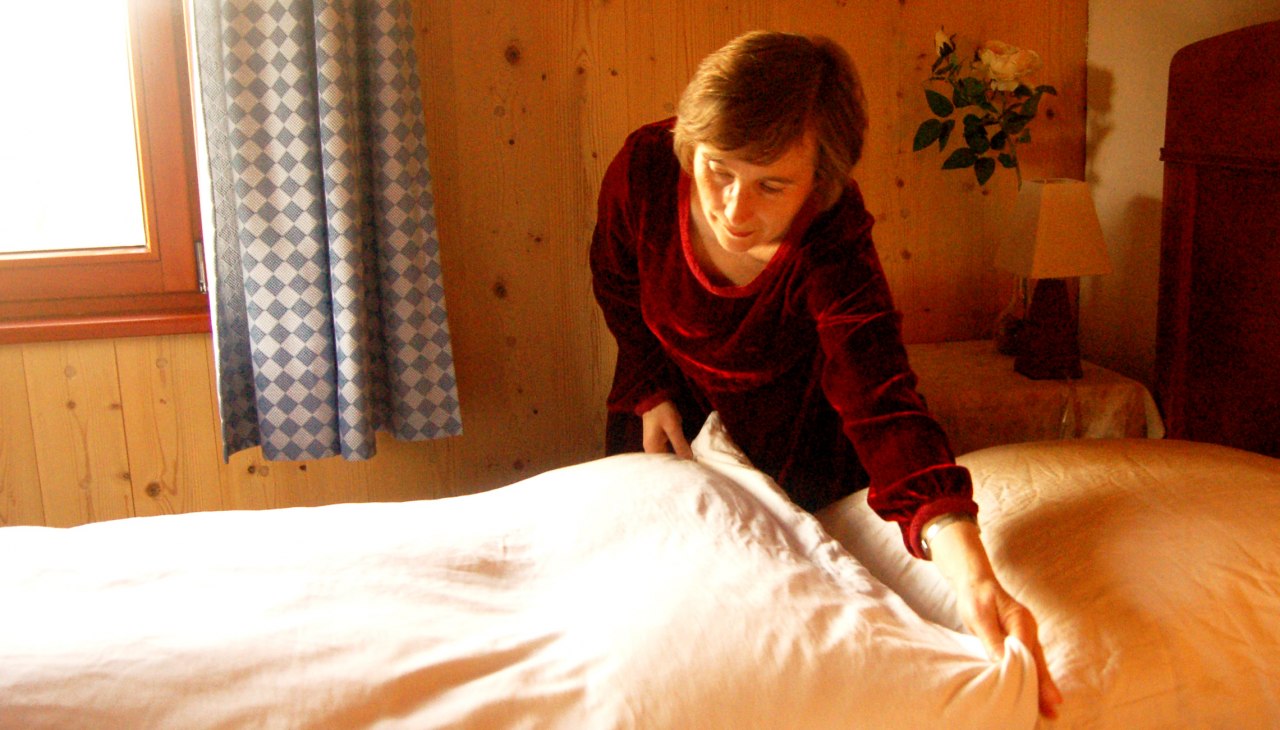 Gastgeberin bei der Arbeit, © Marina Mayor Marcó Gastgeberin bei der Arbeit, © Marina Mayor Marcó