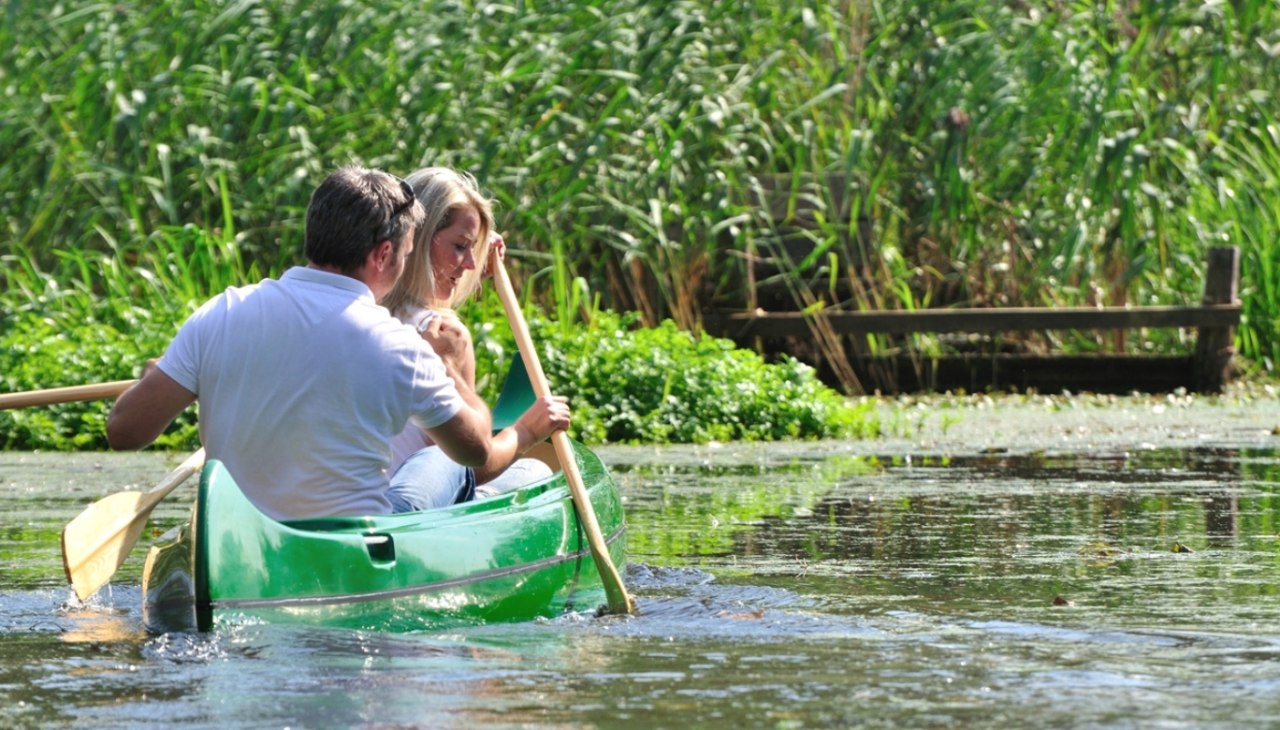 Kanufahrt in Menzlin, &copy; Tourismusverband Vorpommern