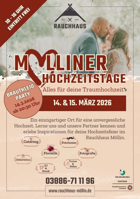 Alles f&uuml;r deine Traumhochzeit, &copy; Rauchhaus M&ouml;llin