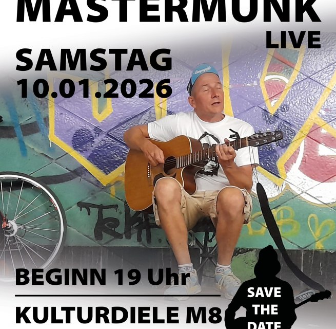 Konzert in Stralsund Mastermunk 10.01.26, © artists MV Konzert in Stralsund Mastermunk 10.01.26, © artists MV