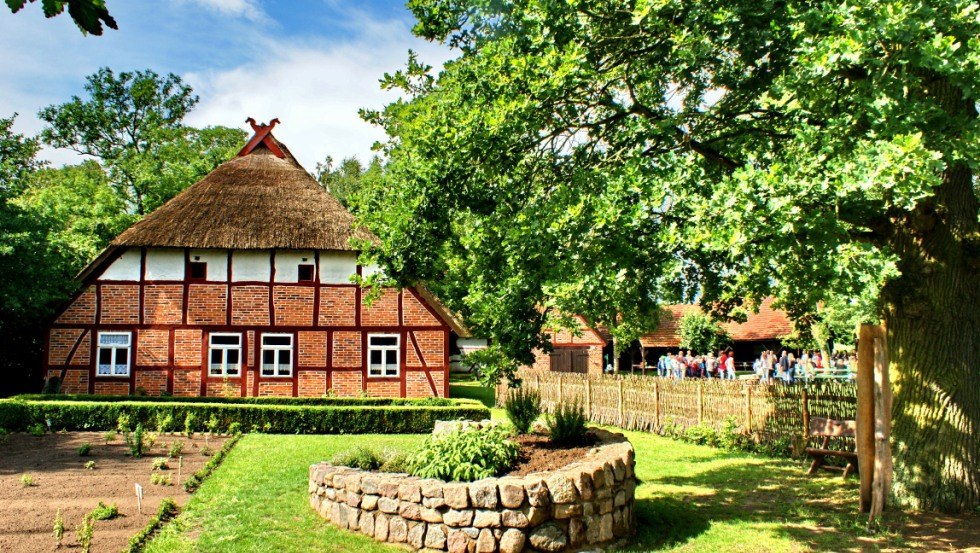 De historische Pingelhof in Alt Damerow, © Willy Voss