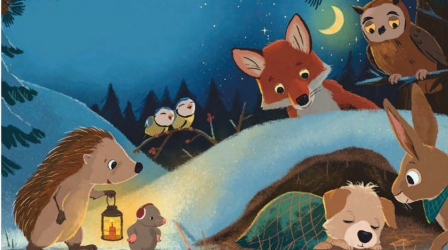 Waldtiere finden einen Hundewelpen im Wald. Der Start einer wundervollen Geschichte., © Stadtbibliothek Stralsund Waldtiere finden einen Hundewelpen im Wald. Der Start einer wundervollen Geschichte., © Stadtbibliothek Stralsund