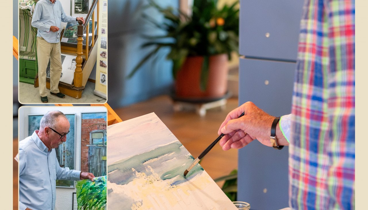 »Malerei & Grafik« von Joachim Weyrich, © André Pristaff / Tourismus- und Kur GmbH Graal-Müritz »Malerei & Grafik« von Joachim Weyrich, © André Pristaff / Tourismus- und Kur GmbH Graal-Müritz