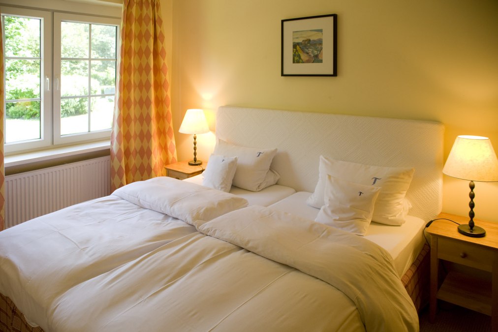 Schlafbereich der Suiten, © FerienResidenz MüritzPark Schlafbereich der Suiten, © FerienResidenz MüritzPark