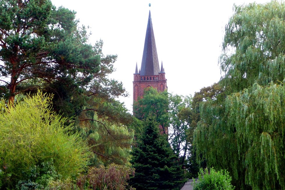 Kirchturm der Gristower Kirche, © Sabrina Wittkopf-Schade Kirchturm der Gristower Kirche, © Sabrina Wittkopf-Schade