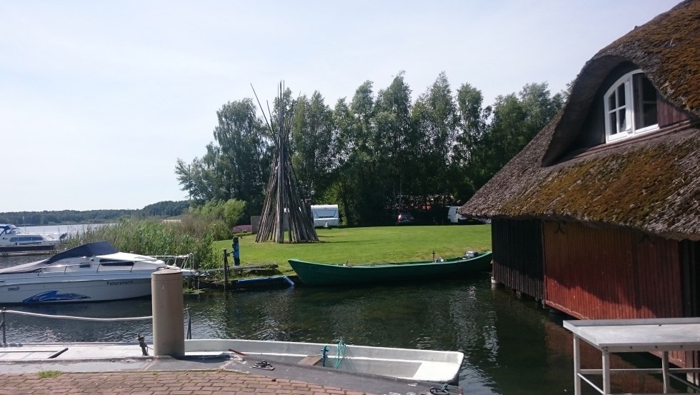 Bootshaus am Sietower Hafen // © MV-T/UB Bootshaus am Sietower Hafen // © MV-T/UB