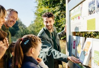 Mit der Familie den Walderlebnispfad Ummanz entdecken // © TMV/Roth Mit der Familie den Walderlebnispfad Ummanz entdecken // © TMV/Roth