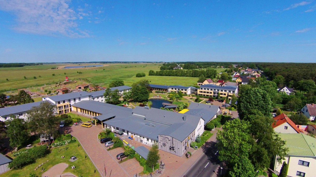 Luftaufnahme des Hotelareals // © Familien Wellness Hotel Seeklause Luftaufnahme des Hotelareals // © Familien Wellness Hotel Seeklause