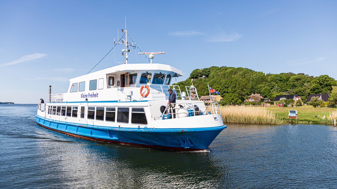 Robbenfahrten ab Hafen Baabe (Bollwerk) // © Weiße Flotte GmbH Robbenfahrten ab Hafen Baabe (Bollwerk) // © Weiße Flotte GmbH