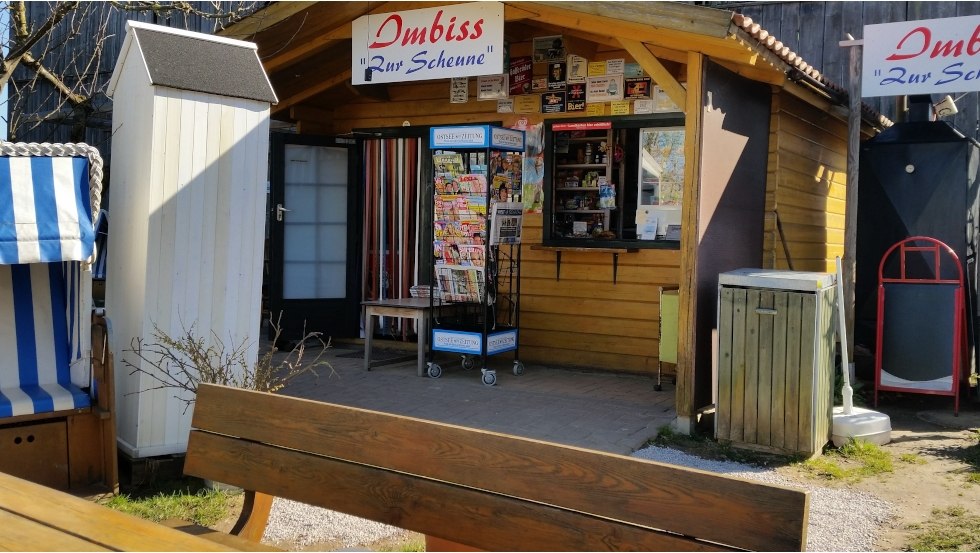 De eigen snackbar is de perfecte plek om te genieten van een heerlijke maaltijd // © Ostseeferienhäuser Harry Fork De eigen snackbar is de perfecte plek om te genieten van een heerlijke maaltijd // © Ostseeferienhäuser Harry Fork