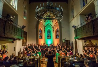 Inselkonzert der letzen Internationalen Jugendkammerchor-Begegnung auf Usedom // © Patrick Morarescu Inselkonzert der letzen Internationalen Jugendkammerchor-Begegnung auf Usedom // © Patrick Morarescu