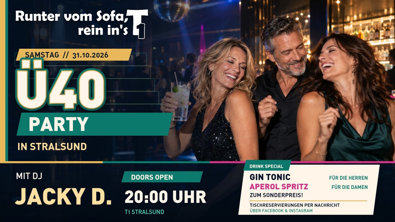40-plusfeest // © Werbezentrum MV 40-plusfeest // © Werbezentrum MV