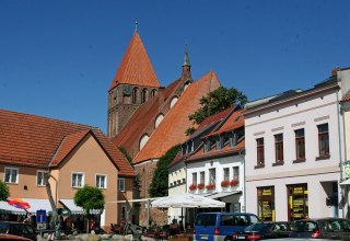 Marktplatz mit St. Marien // &copy; Sabrina Wittkopf-Schade