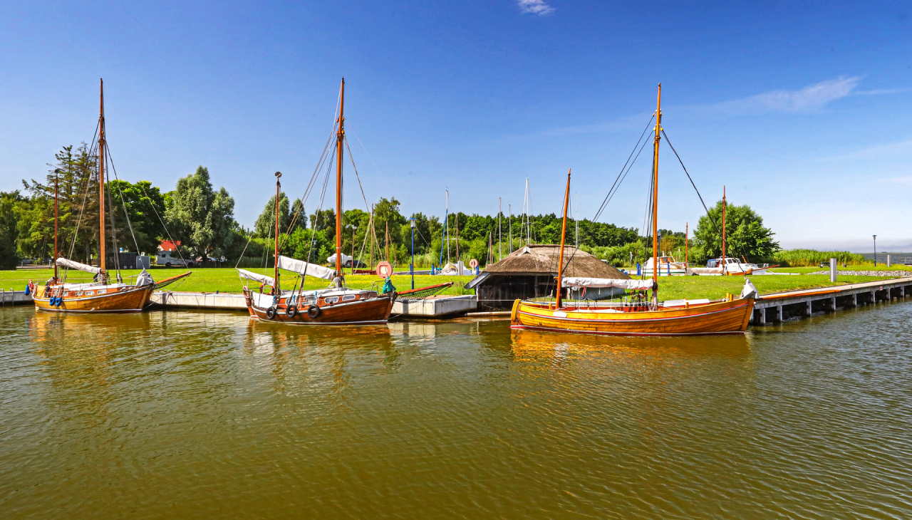 Hafen Bodstedt, © TMV/Gohlke