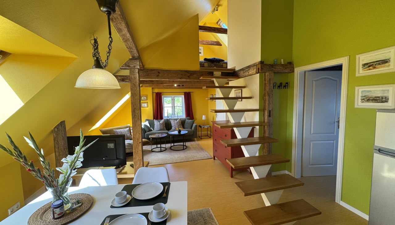 Vakantiewoningen in een 140 jaar oud bakstenen huis, © Vogelhaus Gobbin Vakantiewoningen in een 140 jaar oud bakstenen huis, © Vogelhaus Gobbin