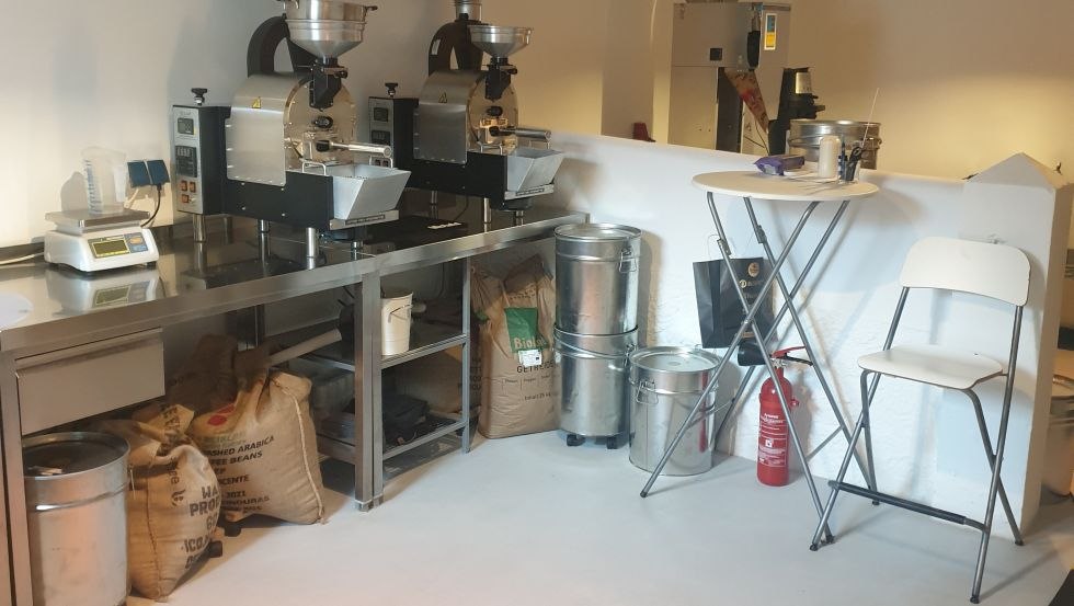 Blick in die Kaffeerösterei, © Nadin Rokitta Blick in die Kaffeerösterei, © Nadin Rokitta