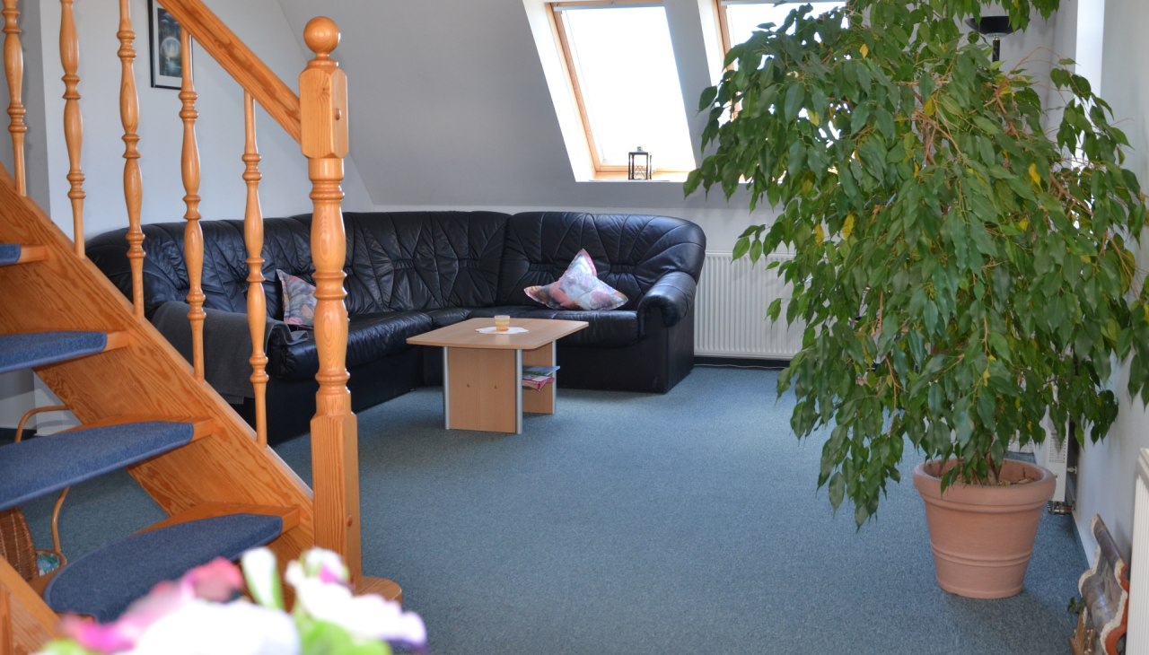 Blick in den Wohnraumder kleinen Ferienwohnung, © Fotodesign Köller Blick in den Wohnraumder kleinen Ferienwohnung, © Fotodesign Köller