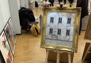 Einblick in die Kunstmesse im HKB Neubrandenburg. // © Vier-Tore-Stadt Neubrandenburg Einblick in die Kunstmesse im HKB Neubrandenburg. // © Vier-Tore-Stadt Neubrandenburg