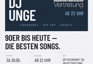 Die Nacht mit DJ UNGE // © SAV Die Nacht mit DJ UNGE // © SAV