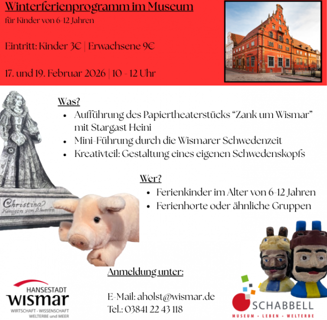 © Stadtgeschichtliches Museum der Hansestadt Wismar | SCHABBELL © Stadtgeschichtliches Museum der Hansestadt Wismar | SCHABBELL