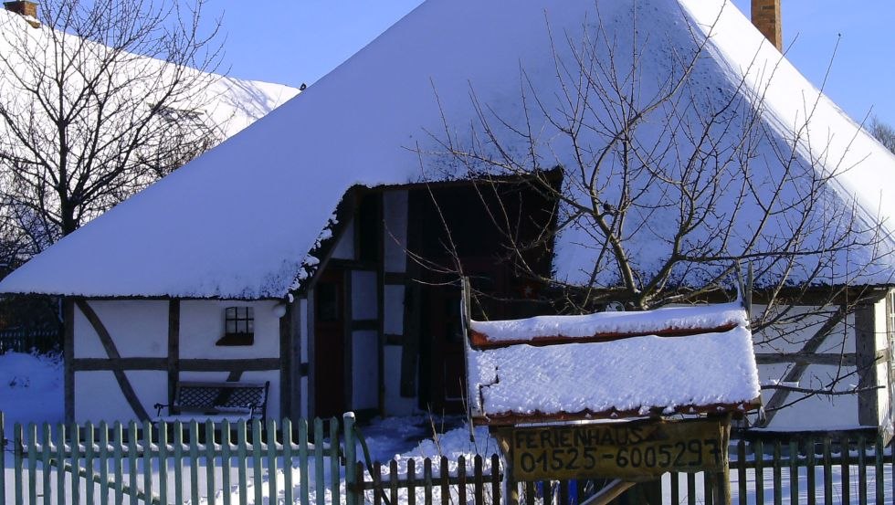 Dromerig en schilderachtig - een vakantie in de winter, © Ferien in der Reetdachkate/Koop Dromerig en schilderachtig - een vakantie in de winter, © Ferien in der Reetdachkate/Koop