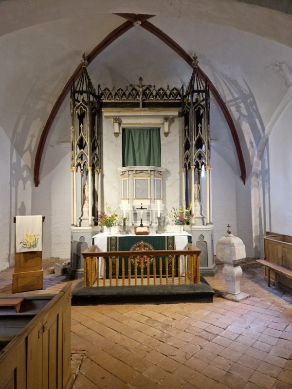 Kirche Wiendorf innen // © Schünemann Kirche Wiendorf innen // © Schünemann