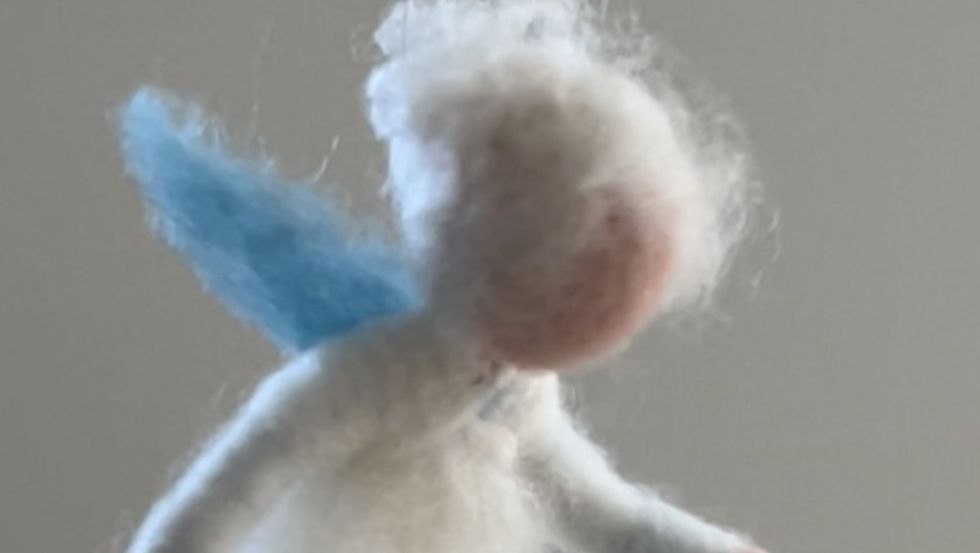 Filzelfe mit Fisch, &copy; Theresa Feiertag