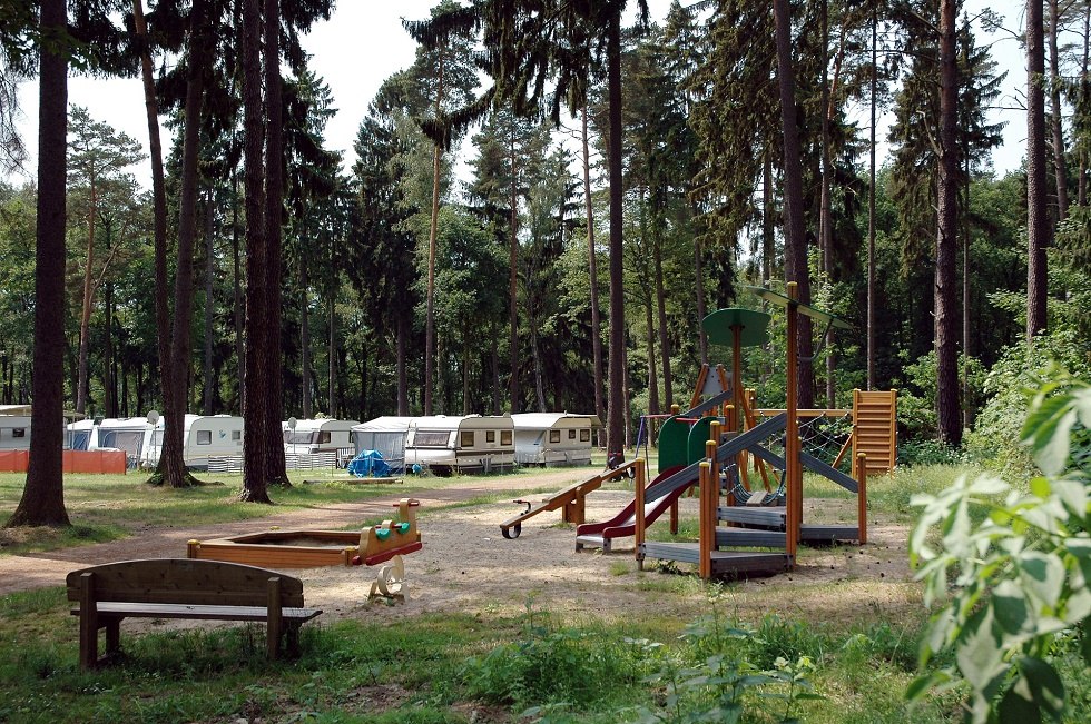 F&uuml;r die L&uuml;tten gibt es einen Spielplatz., &copy; Haveltourist