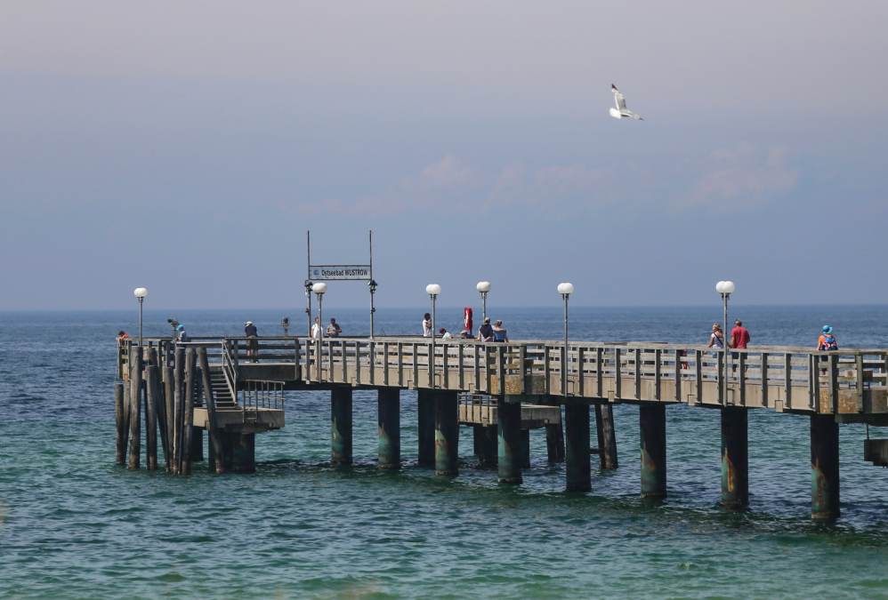 Seebr&uuml;cke Ostseebad Wustrow, &copy; TMV/Gohlke