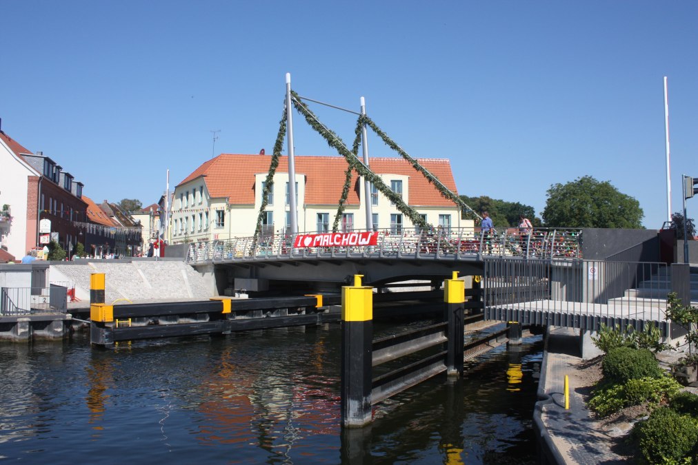 Drehbrücke Inselstadt Malchow, © Thomas Neske Drehbrücke Inselstadt Malchow, © Thomas Neske