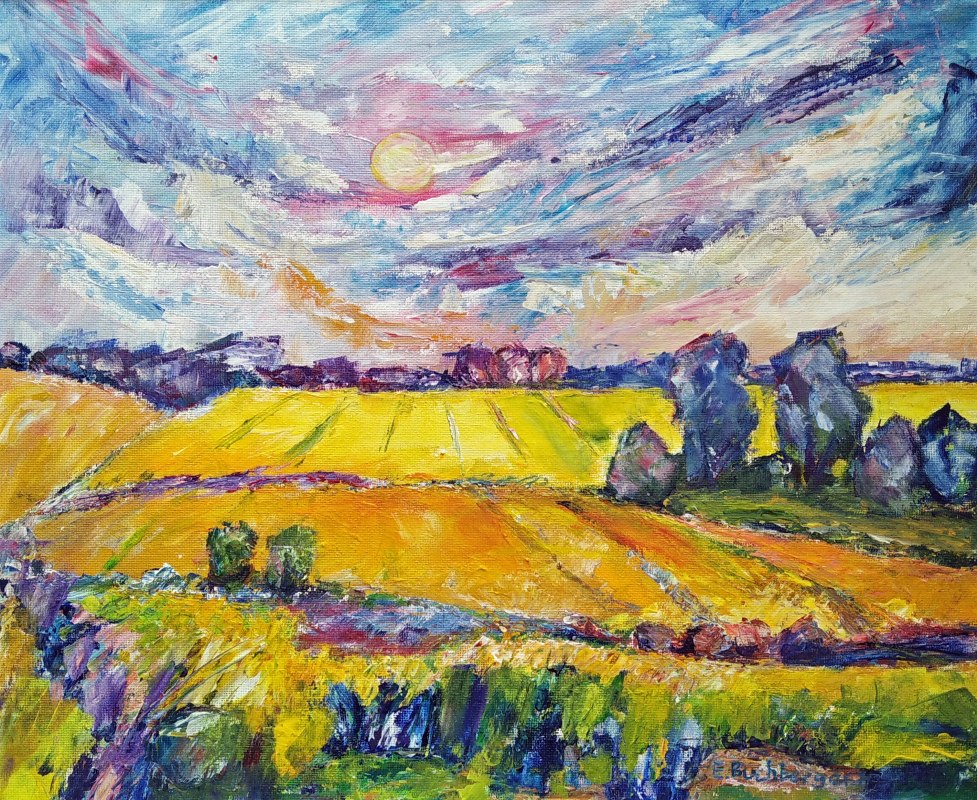Acryl, 40x50 cm // &copy; Evelyn Buchberger