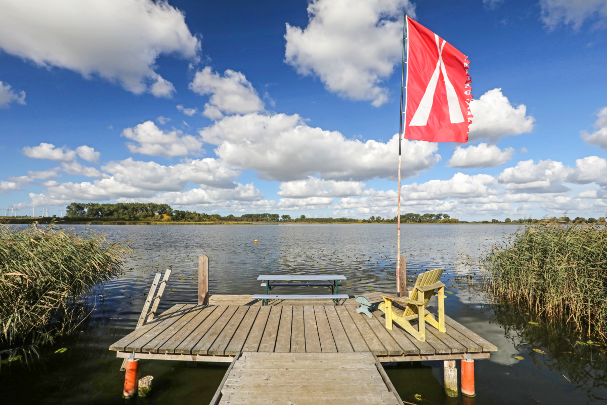 Wasserwanderrastplatz - Alte Badeanstalt B&uuml;tzow // &copy; MV-T/Gohlke