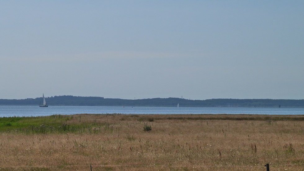 Weiter Blick in die Landschaft von Freesenort aus // &copy; Ummanz-Information/Bordych