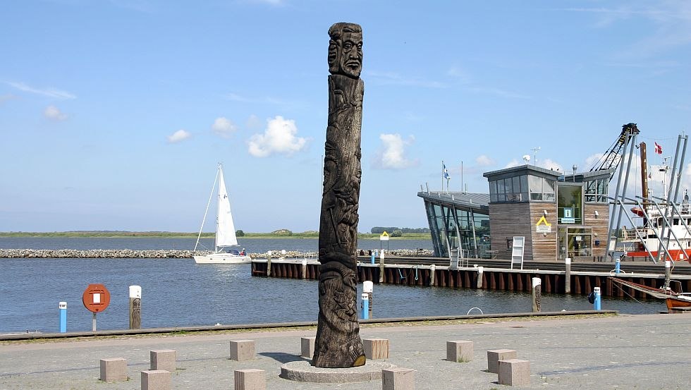Die kleine Marina am Barther Bodden ist die Heimat vieler Segelboote // © TV FDZ Die kleine Marina am Barther Bodden ist die Heimat vieler Segelboote // © TV FDZ