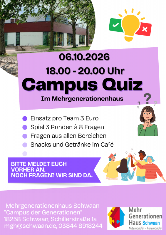 Unser Quiz // © T. Grawe Unser Quiz // © T. Grawe