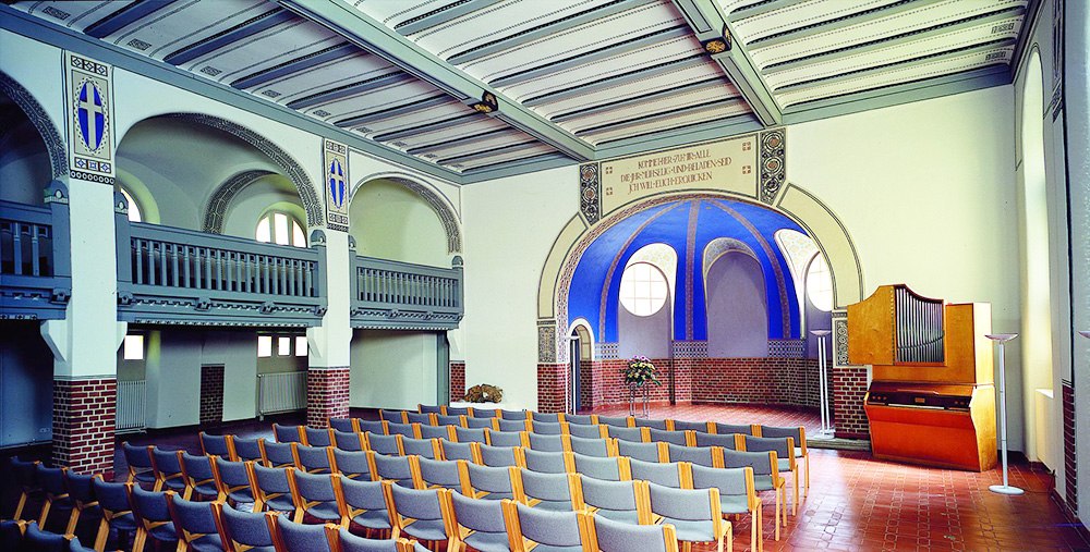 Die Klinikumskirche von innen // © Förderverein Klinikumskirche zu Stralsunnd e.V. Die Klinikumskirche von innen // © Förderverein Klinikumskirche zu Stralsunnd e.V.