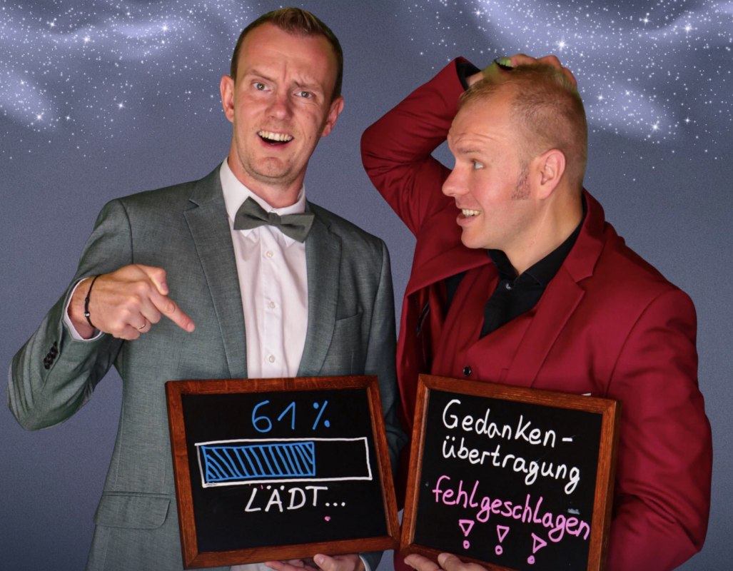 Die Zauberk&uuml;nstler Dr. Horst Schilling und Jan Phillip Lehmker // &copy; Sina Lehmker