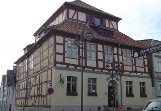 Ansicht des Stadtmuseums "Kaffeem&uuml;hle" in Wolgast // &copy; Baltzer
