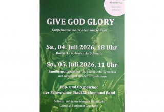 Einladung Gospelmesse in der Schlosskirche Schwerin // &copy; Gospelchor der Schweriner Stadtkirchen