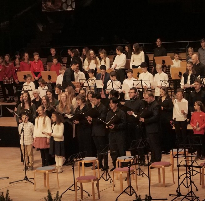 Abschluss Weihnachtskonzert 2024, © Kon.centus